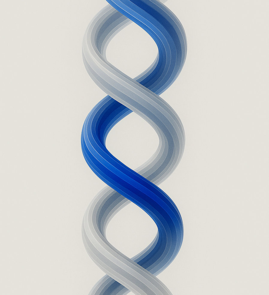 Abstrakcyjna grafika marki Vecorp.ai